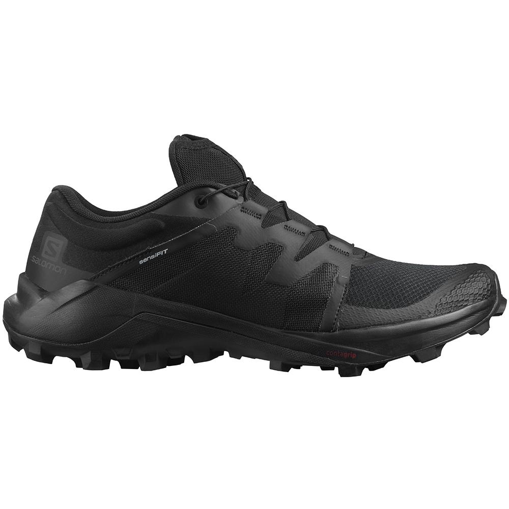 SALOMON UK WILDCROSS - Mens Trail Running Shoes Black,DPJL71829